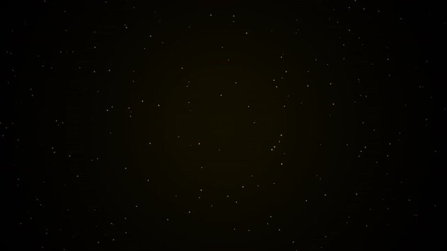 Animated star field transitions showcasing the vastness and beauty of the night sky across different