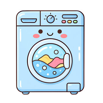 washing machine  illustration