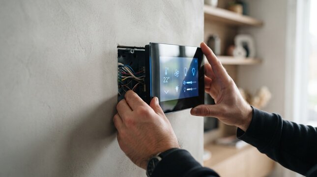 Installing Smart Home Touch Control Panel