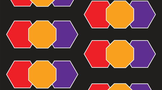 abstract background with colorful squares