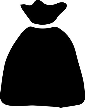 Sack Storage Bag Vector Icon
