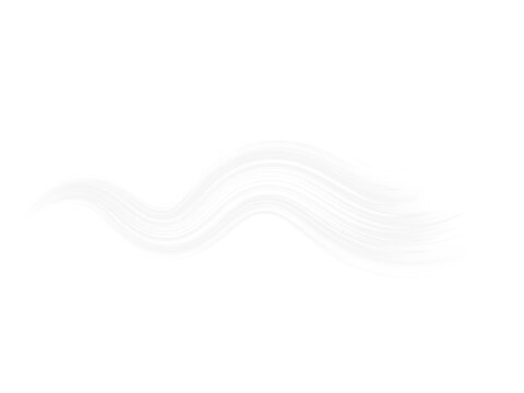 A delicate wave of subtle white lines flows across a clean white background. The soft, semi-transparent streaks vary in opacity and gently curve in a horizontal rhythm.