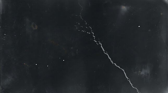 Abstract dark background with film grain texture and light scratch overlay effect