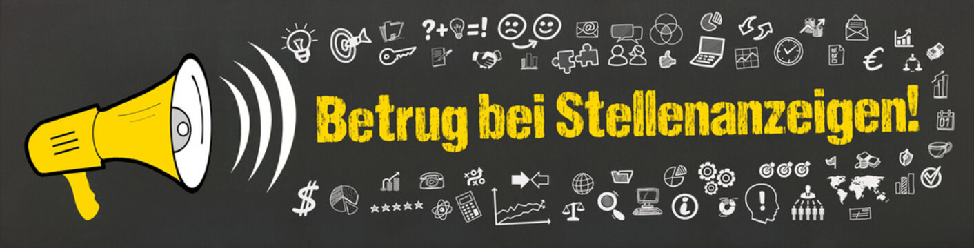 Betrug bei Stellenanzeigen	
