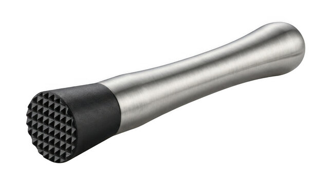 A meat tenderizer hammer on transparent background