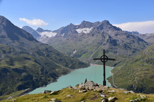 Gipfelkreuz auf der Bielerh&ouml;he