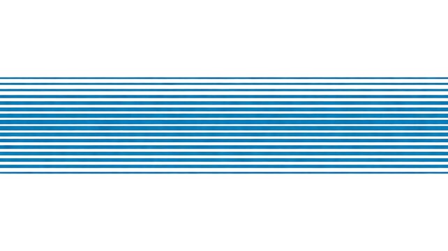 blue horizontal line isolated on white background flat distribution. parallel stripes pattern vector illustration. Some seamless simple stripe lines horizontally straight element design