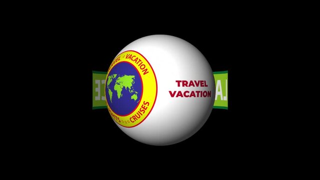 Last chance travel agency vacation offer animation