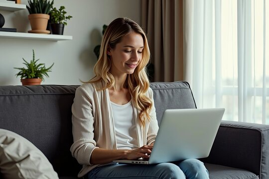 Woman with a broken arm working from home claims worker's compensation.