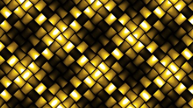 Abstract golden snake skin pattern with shiny scales creating a textured and luxurious background