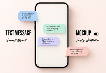 Text Message Mockup