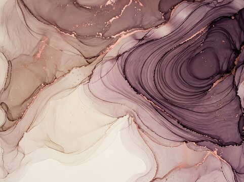 Close-up of marbled pink and gray skin texture