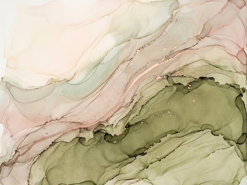 Topographic map of mountainous terrain