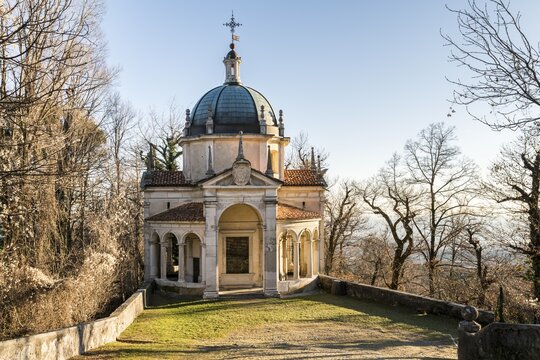 Chapel IV, Sacred Mount of Varese Sanctuary, Baroque, UNESCO World Heritage Site, Varese, Lombardy, Italy