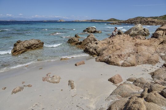 Rocky Cala Trinita, La Maddalena, Sassari,  Gallura, Sardinia, Italy