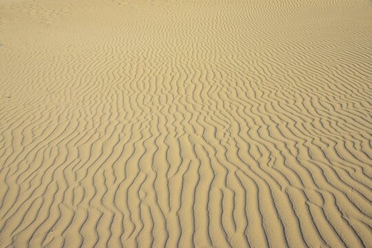 Sand ripples, Amak beach, island of Socotra, Yemen