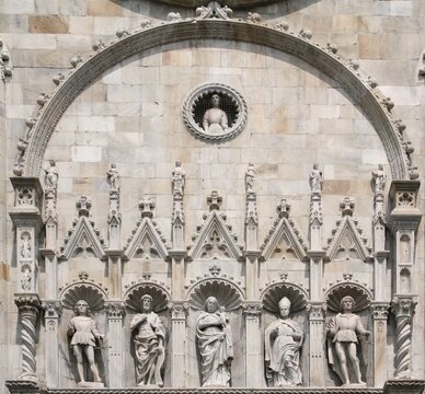 Cathedral city of Como North Italy