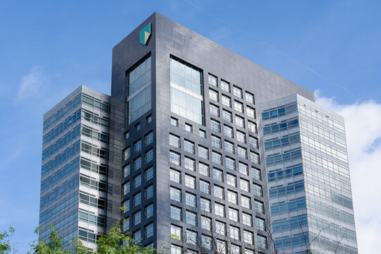 September 26, 2026, Amsterdam, Netherlands - Exterior view of the NN Group office building