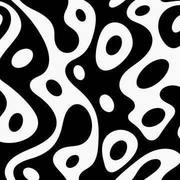 Organic Blob Pattern Illustration Art Design Artwork