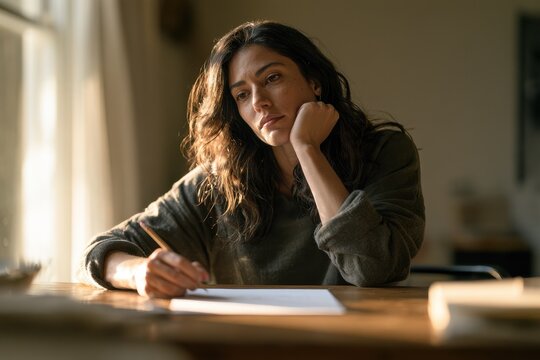 Dilemma at the desk: considering truthfulness about a mistake while writing on a sheet