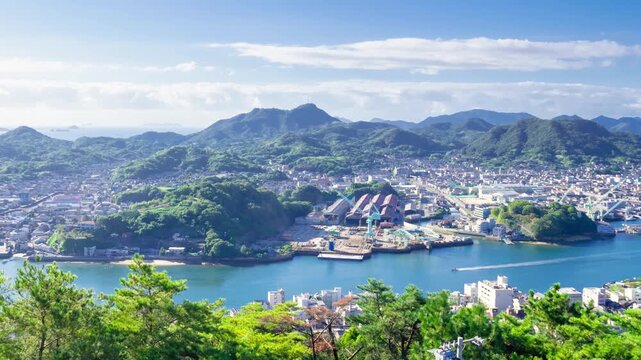 広島県・尾道 タイムラプス