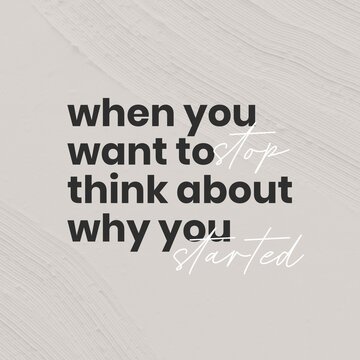 Motivational quote Instagram post template
