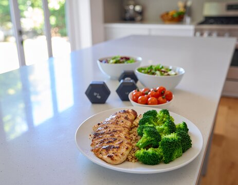 Meal prep for fitness