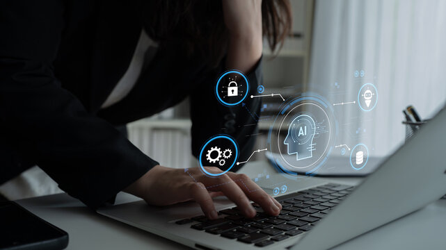 AI security and data ecosystem integrate ai, data, and security into one connected system for automation, protection, and efficient digital processes Latch