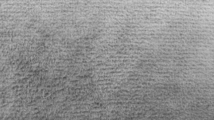 Grey soft felt fabric surface texture, close-up full frame background © widyuta