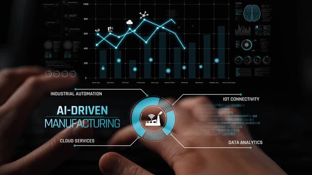 AI-driven manufacturing boosts industrial automation through IoT, cloud, and data analytics. Manufacturing process and factory output are optimized with smart feedback and AI. Marrow