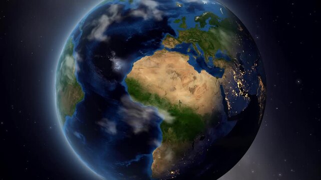 Earth Zoom In to Boli China Satellite Map Animation