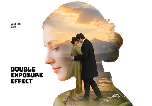 Double Exposure Photo Effect