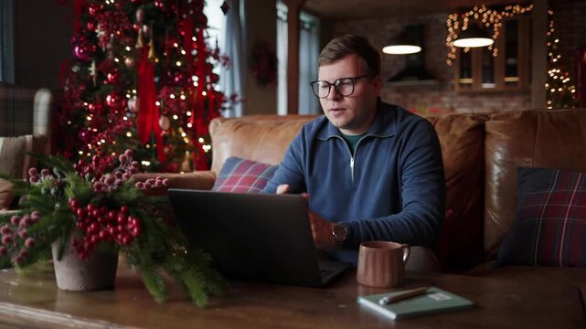 Disappointed Young Professional Looking at His Laptop and Reacting to Bad News, Work Setback, Failed Project, Business Challenges, Professional Frustration