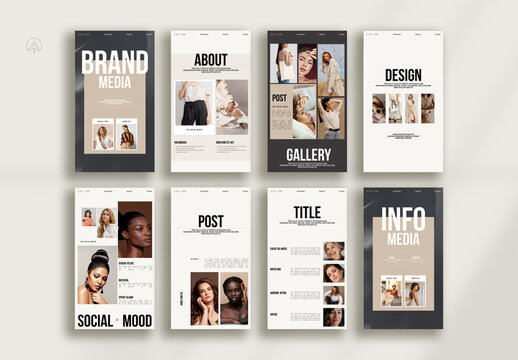 Brand Social Media Post Design Story Template