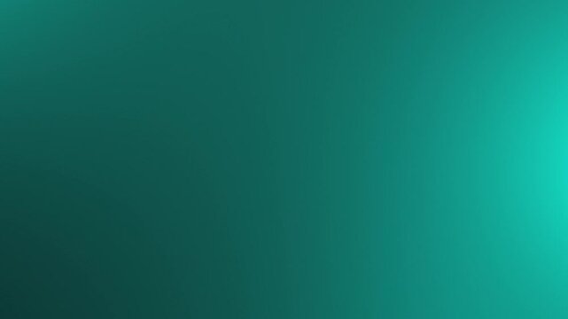 Smooth abstract green and teal gradient motion background loop video animation footage