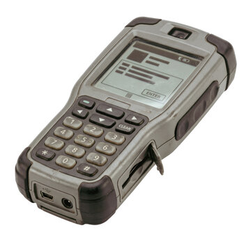 Handheld mobile data terminal for logistics