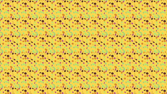 Colorful confetti seamless pattern vector
