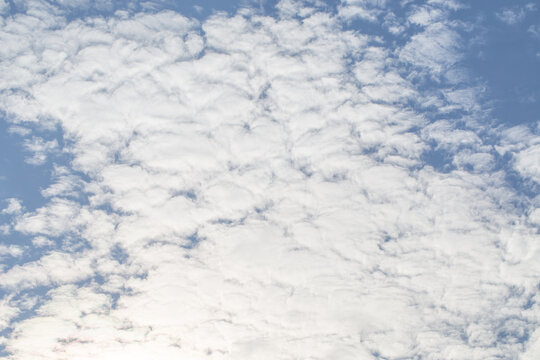 blue sky with clouds