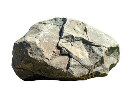 Isolated rock boulder stone mineral geology boulder rugged texture