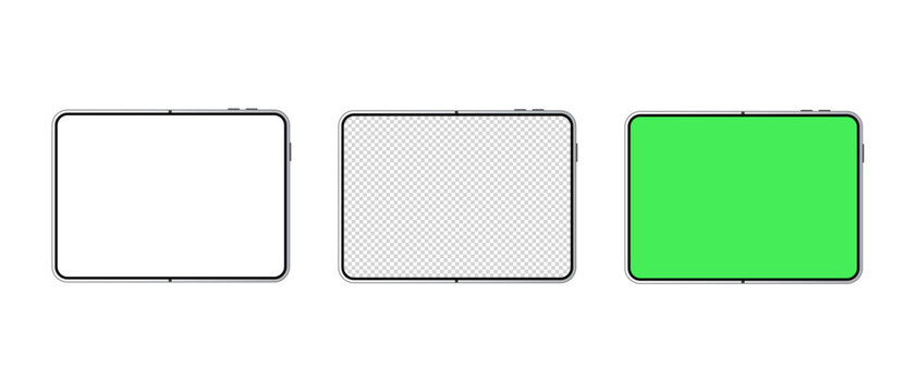 Detailed Folded New Mobile Phone Mockup. Foldable Smartphone Screen Vector Illustration