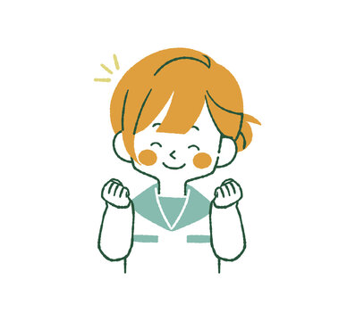 笑顔の女子学生