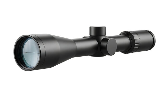 Professional grade optical aiming scope featuring a detailed reticle for enhanced accuracy and distant observation
