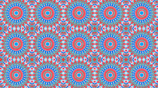 vector seamless pattern with flowers
