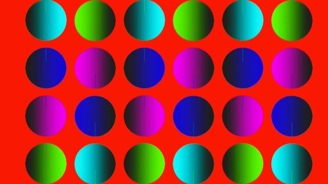 colorful easter eggs background