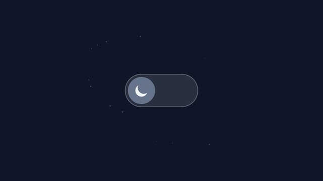 Light mode toggle, brightness switch and user interface element for application, web design and mobile settings. Display icon, screen adjustments and visual comfort with digital control panel setup.