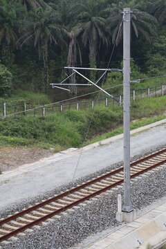 railway in the countryside