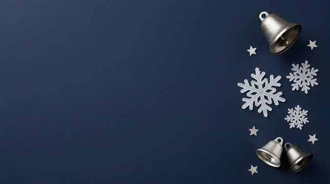 A serene and elegant christmas background featuring delicate snowflakes and a warm inviting color palette perfect for holiday greetings and designs