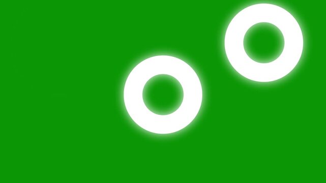 green screen background 4k glowing circle burst loop animation with shiny firework spark explosion ellipse blast motion graphics and pop up accent lines vector