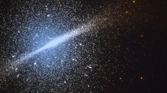 Fast Space Travel Starfield Relativistic Aberration Visual Effects Animation Loop