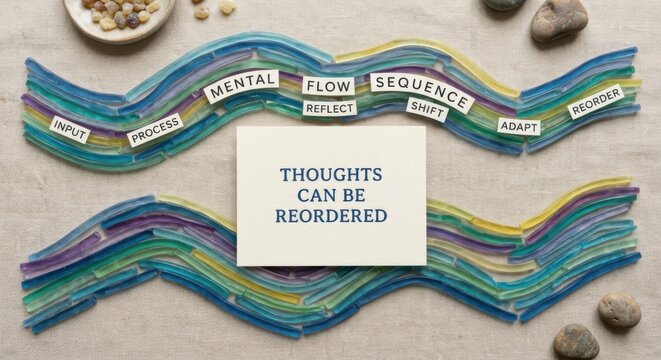 Thoughts Can Be Reordered Conceptual Layout with Motivational Words